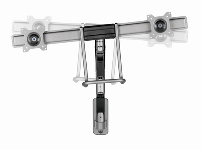 Mbajtëse Monitori Gembird, 17-32", 8kg, VESA 100x100, e zezë