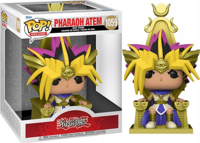 Figurë Funko Pop Yu Gi Oh Pharaoh Atem Deluxe, vinil, koleksionuese, e verdhë