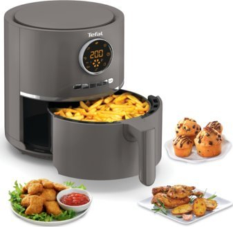 Fritezë me ajër të nxehtë Tefal Ultra Fry Digital EY111B, 4.2L, 1.2kg, gri