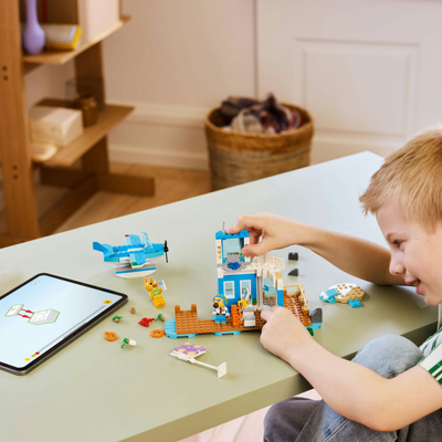 Set lodrash LEGO Animal Crossing Dodo Airlines Airport 77051, 292 copa, 7+ vjeç, shumëngjyrësh