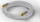 Kabllo antene Wentronic Goobay 70606, F mashkull në F mashkull, 3 m, 135 dB, e bardhë