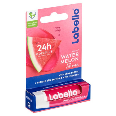Balsam për buzë Labello, Water Melon Shine 24H Moisture, 4.8 g