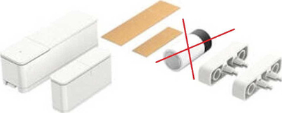 Senzor dere/dritare Bosch Door Window Contact II Plus, wireless, smart home, i bardhë