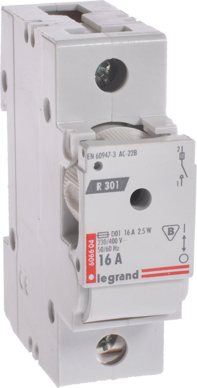 Ndërprerës rryme Legrand R 301 16A 1P - 606604