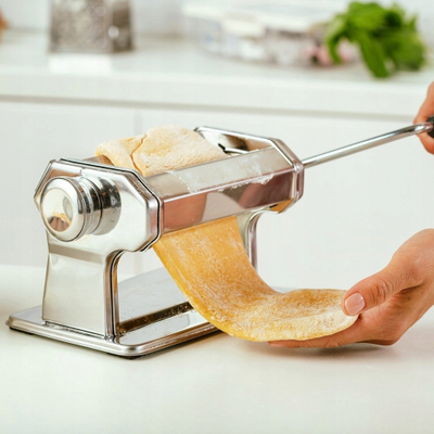 Makineri për pasta NAVA ACER, 7 trashësi, çelik inox, ngjyrë argjendtë