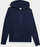 Bluzë me kapuç për goca 4F F0956, me zinxhir, xhepa anës, blu navy