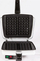 Aparat waffle Dezal 301.5 Profi W, 1300W, pllaka jo ngjitëse, i kuq