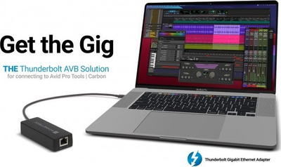 Adapter rrjeti Sonnet AVB TB, Thunderbolt në RJ 45, 40 Gbit/s, i bardhë