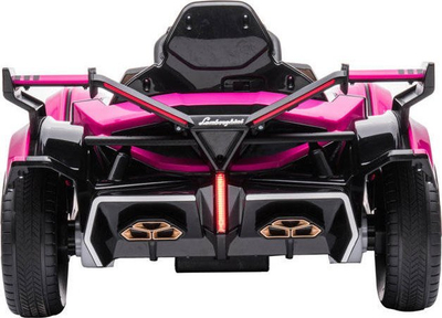Makina elektrike për kalamaj Lamborghini GT HL528, 12V, me pult, rozë