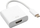 Përshtatës Akyga USB-C në HDMI, i bardhë