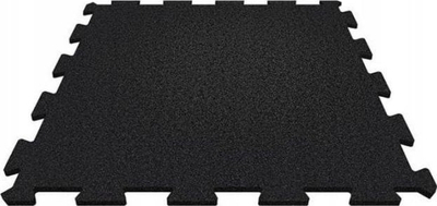 Dysheme puzzle gome Tiguar Slice TI-PSS01, 98 x 98 cm, trashësi 1 cm, e zezë