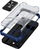 Mbrojtëse telefoni Hurtel Crystal Ring Case për iPhone 12 mini, hibride, me mbajtëse magnetike, blu