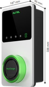 Karikues muri për makina elektrike Autel MaxiCharger EU AC W22-S, 22 kW, WiFi, i zi