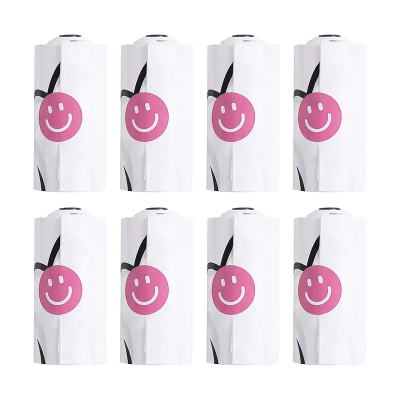 Qese për mbeturina qeni Petkit Dog Waste Bag, 8 rrotulla, 120 qese, të bardha