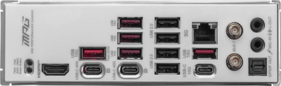 Pllakë amë MSI MPG X870E EDGE TI WIFI, AM5, DDR5, Wi Fi 7, ATX