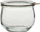 Set kavanozash qelqi Weck Tulip, 0.5L, set me 4 copë, transparent