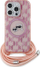 Mbulesë telefoni Karl Lagerfeld Karl &amp; Choupette Crossbody për iPhone 15 Pro, me rrip, rozë