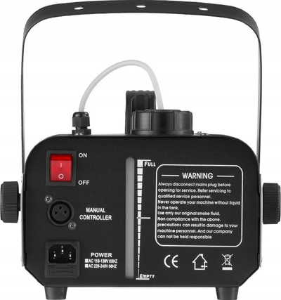 Makinë tymi FreePower Fogger 900W, me LED, e zezë