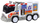 Lodër autoambulancë City Ambulance, me drita dhe zëra, me mekanizëm me shtytje, bardh e kuqe