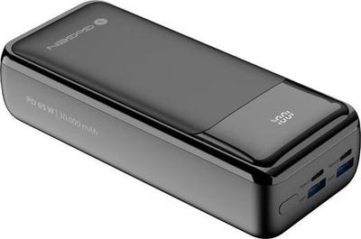 Powerbank GoGEN PB300002B, 30000mAh, PD 65W, i zi