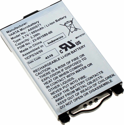 Bateri telefoni Mitel A600ST1, Li-Ion 3.7V, 880mAh, e bardhë