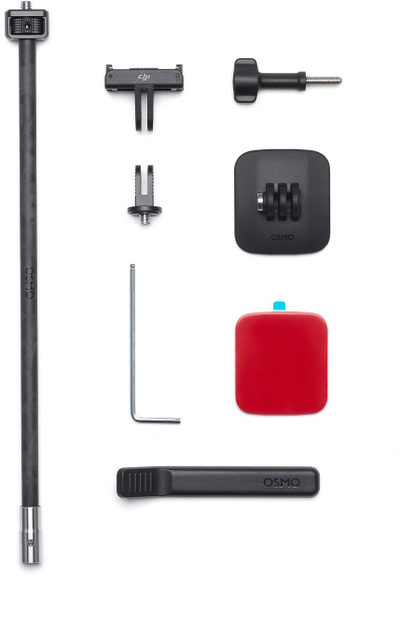Mbajtëse helmete DJI Osmo Third Person, set montimi, shufër karboni 28 cm, e zezë