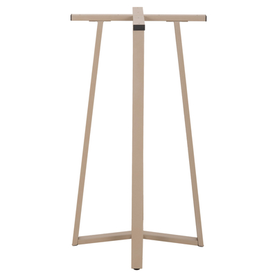 Bazë tavoline bari HM477.25, metal, 50x50x90 cm, cappuccino