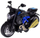 Lodër motor diy me hekur, model 1:14, me e montu vetë, blu
