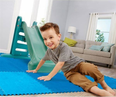Rrëshqitëse për kalamaj Little Tikes Go Green Large, 150 cm, plastike e ricikluar, jeshile