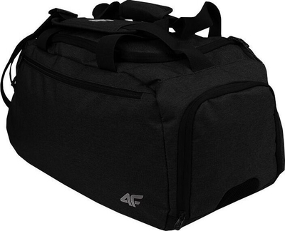 Çantë sportive 4F U050, 25L, me xhep për këpucë, e zezë