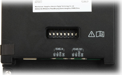 Modul tastiere Hikvision DS-KD-K12, për domofon, me numpad, gri