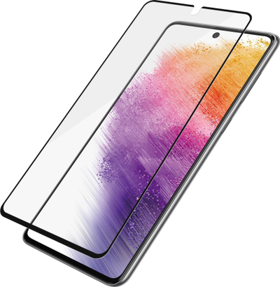 Xham mbrojtës PanzerGlass për Samsung Galaxy A73, Edge to Edge, Case Friendly, i zi