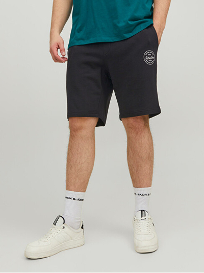 Shortse Jack & Jones Plus JJELOGO, të zeza