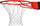 Kosh basketbolli Spalding Pro Slam, me susta, me rrjetë, i kuq