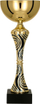 Kupë sportive Victoria Sport Metal Cup, 23cm, metal, ngjyrë e artë me të zezë