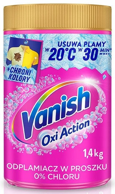 Heqës njollash Vanish Oxi Action pluhur, 1.4 kg, për rroba me ngjyra