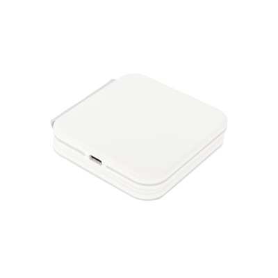 Dviced 2-In-1 Foldable Magnetic Wireless Charger, White