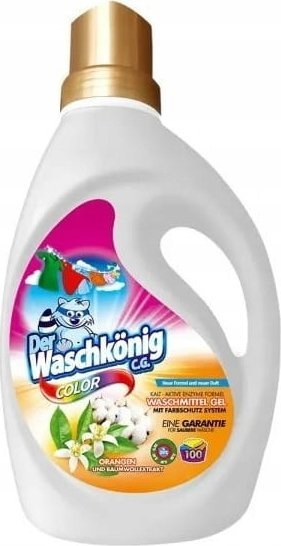 Set xhel lavanderie Der Waschkonig, 2x 3L, formulë gjermane, universal dhe color