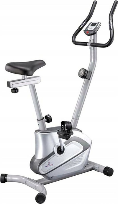 Bicikletë stacionare Spartan Sport Magnetic 350, sistem magnetik, 8 nivele rezistence, e zezë