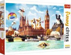 Puzzle Trefl Dogs In London, 12+, 1000 elemente