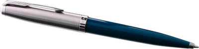 Stilolaps me plumb Parker 51, shkrim i lëmuar, trup rrëshire, i zi
