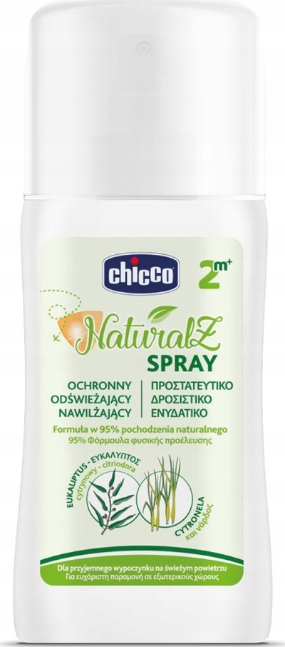 Sprej kundër mushkonjave Chicco NaturalZ, mbrojtës, 100ml