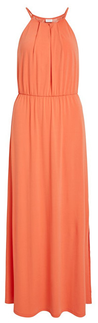 Fustan Vila Vitaini Maxi Dc, i portokalltë, M