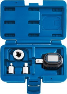 Set adapter elektronik momenti dhe këndi King Tony, 1/2", me kuti plastike, i zi