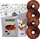 Shujtë për qen Mr. Bandit Donut Mish Qengji me Rosë, 91% mish, 500 g