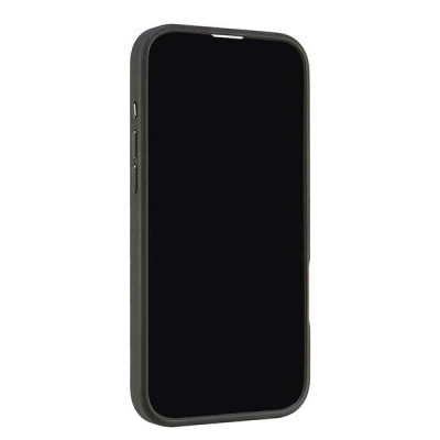 Mbulesë telefoni Audi me lëkurë origjinale, për iPhone 16 Pro Max 6.9", MagSafe, e zezë me të kuqe