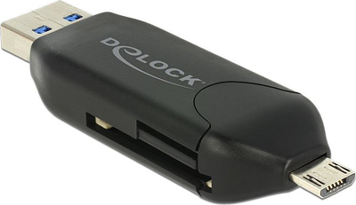 Lexues kartelash DeLOCK 91734, USB 3.0, Micro USB OTG, i zi