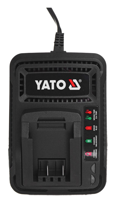 Brushe këndore me bateri Yato YT-82826, 18V, disk 125mm, e kuqe