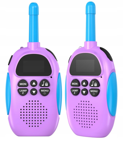Set radio Walkie Talkie Kiddoboo SB9983, 3km, 16 kanale, vjollcë