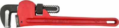 Çelës tubash AWTOOLS STILLSON 12", 300mm, çelik i farkëtuar, i kuq